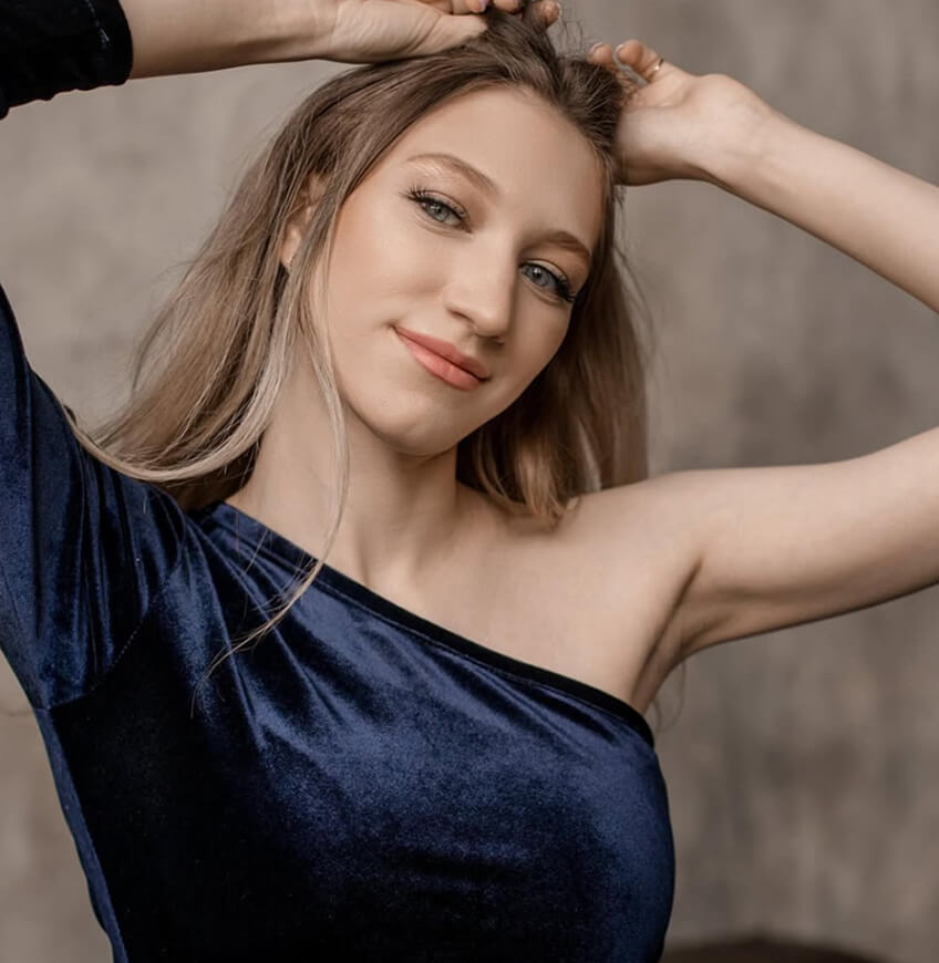 Кристина, ученица курса Элины Жгенти