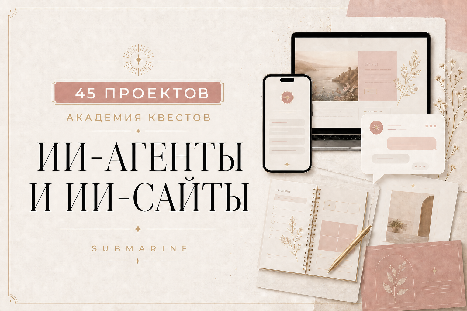 Пример интерактивной платформы с проектами курса